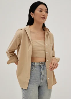 Love, Bonito Blouses & Shirts*Camae Striped Relaxed Shirt