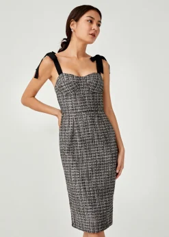 Love, Bonito Party Dresses*Carmellie Padded Tweed Bustier Dress