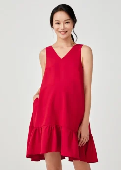Love, Bonito Party Dresses*Celeste Maternity Nursing Dropwaist Dress