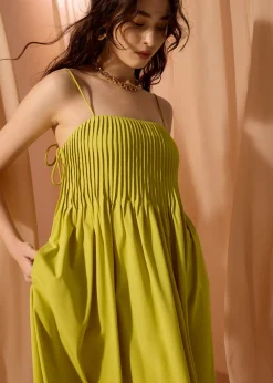 Love, Bonito Vacation*Chalita Pintuck Camisole Trapeze Midaxi Dress