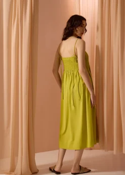 Love, Bonito Vacation*Chalita Pintuck Camisole Trapeze Midaxi Dress
