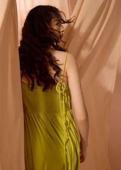 Love, Bonito Vacation*Chalita Pintuck Camisole Trapeze Midaxi Dress