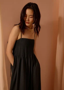 Love, Bonito Vacation*Chalita Pintuck Camisole Trapeze Midaxi Dress
