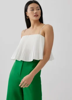 Love, Bonito Party Tops|Tanks & Camis*Chantria Pleat Flare Camisole