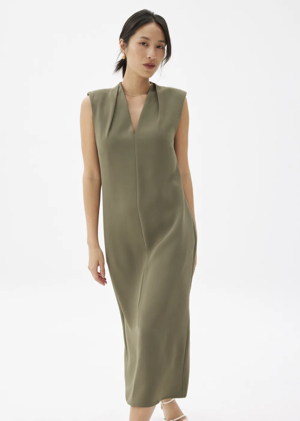 Love, Bonito Weekend Dresses|Work Dresses*Charlotte V-neck Column Midi Dress