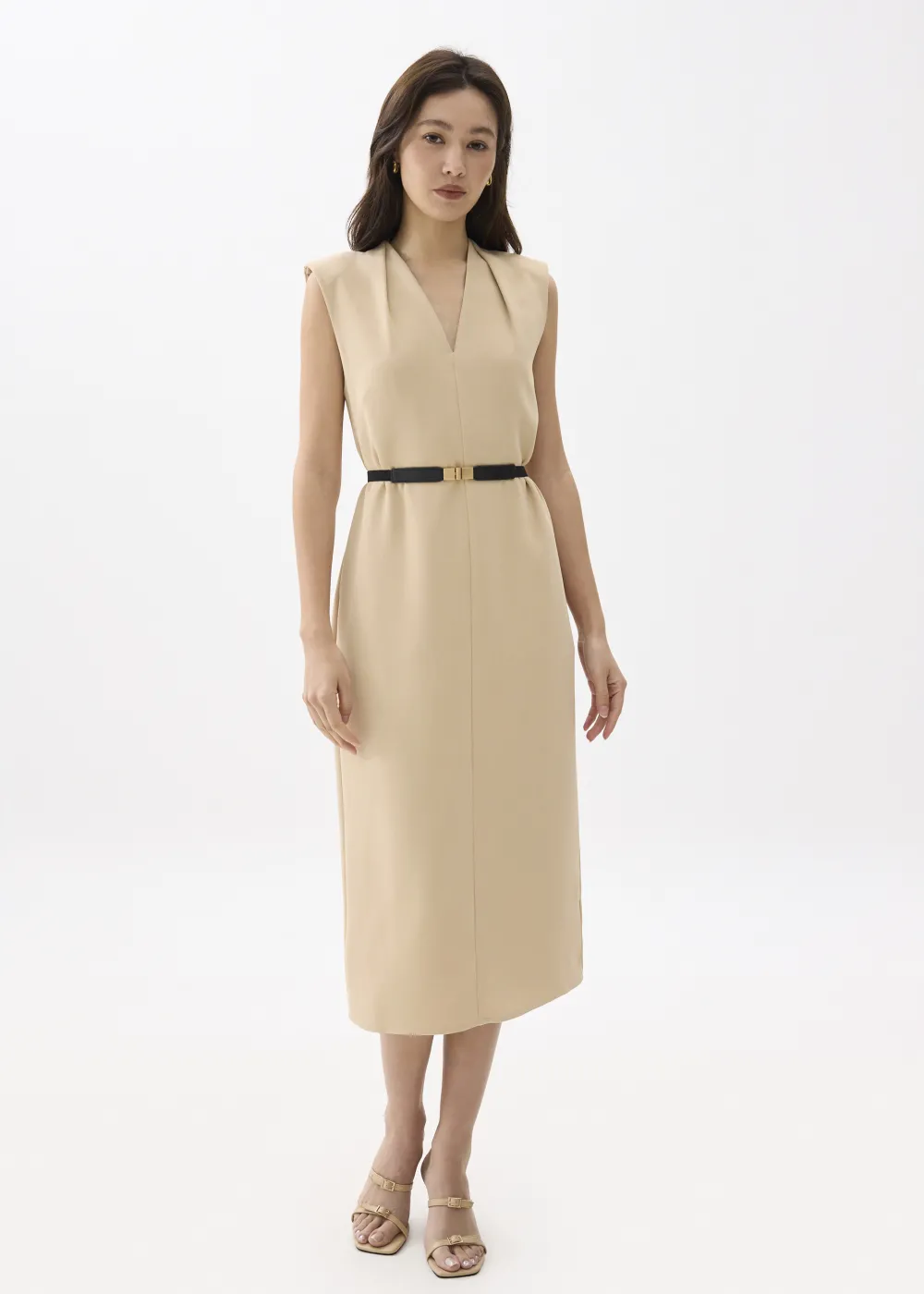Love, Bonito Weekend Dresses|Work Dresses*Charlotte V-neck Column Midi Dress