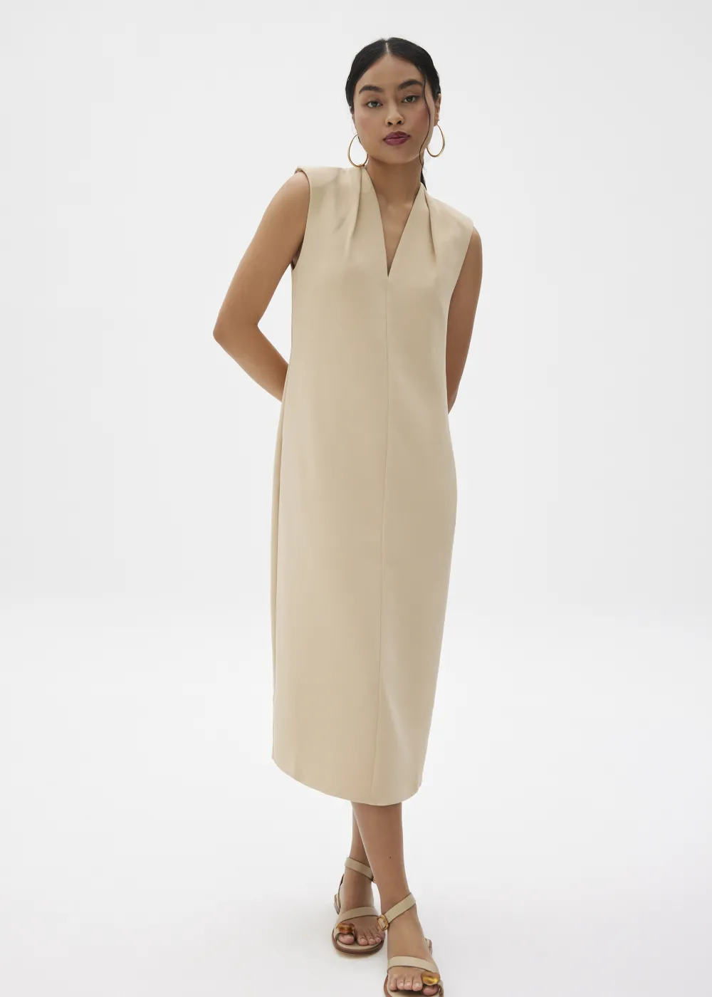 Love, Bonito Weekend Dresses|Work Dresses*Charlotte V-neck Column Midi Dress