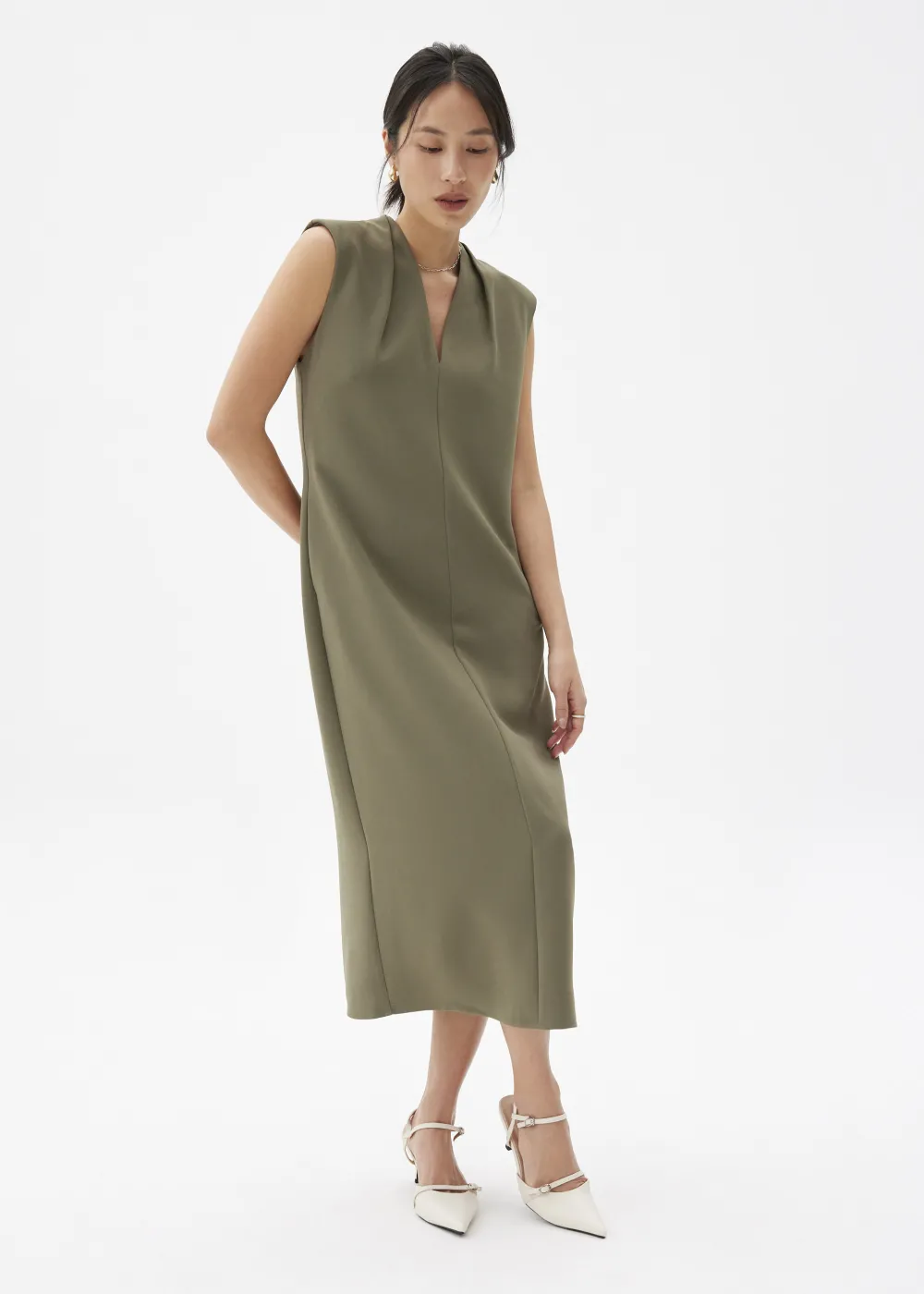 Love, Bonito Weekend Dresses|Work Dresses*Charlotte V-neck Column Midi Dress
