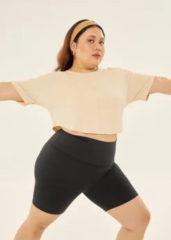 Love, Bonito Casual Tops|Weekend*cheak Boxy T Cropped