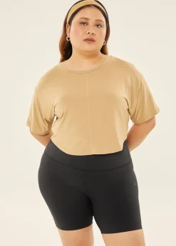 Love, Bonito Casual Tops|Weekend*cheak Boxy T Cropped
