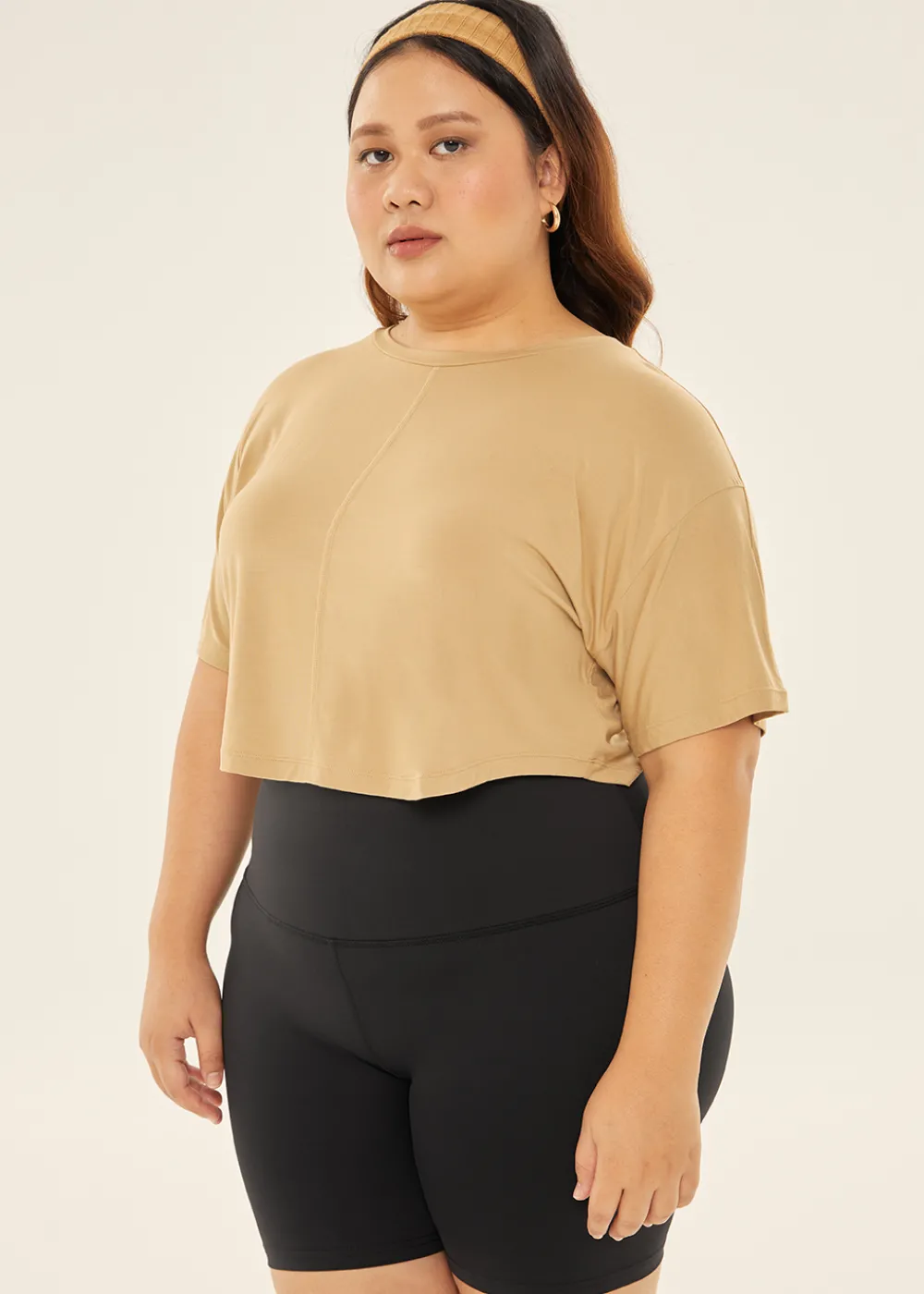 Love, Bonito Casual Tops|Weekend*cheak Boxy T Cropped