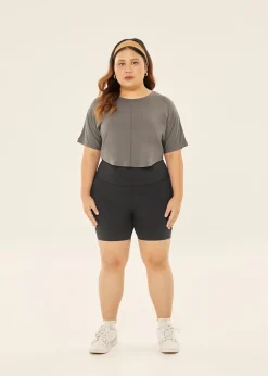 Love, Bonito Casual Tops|Weekend*cheak Boxy T Cropped