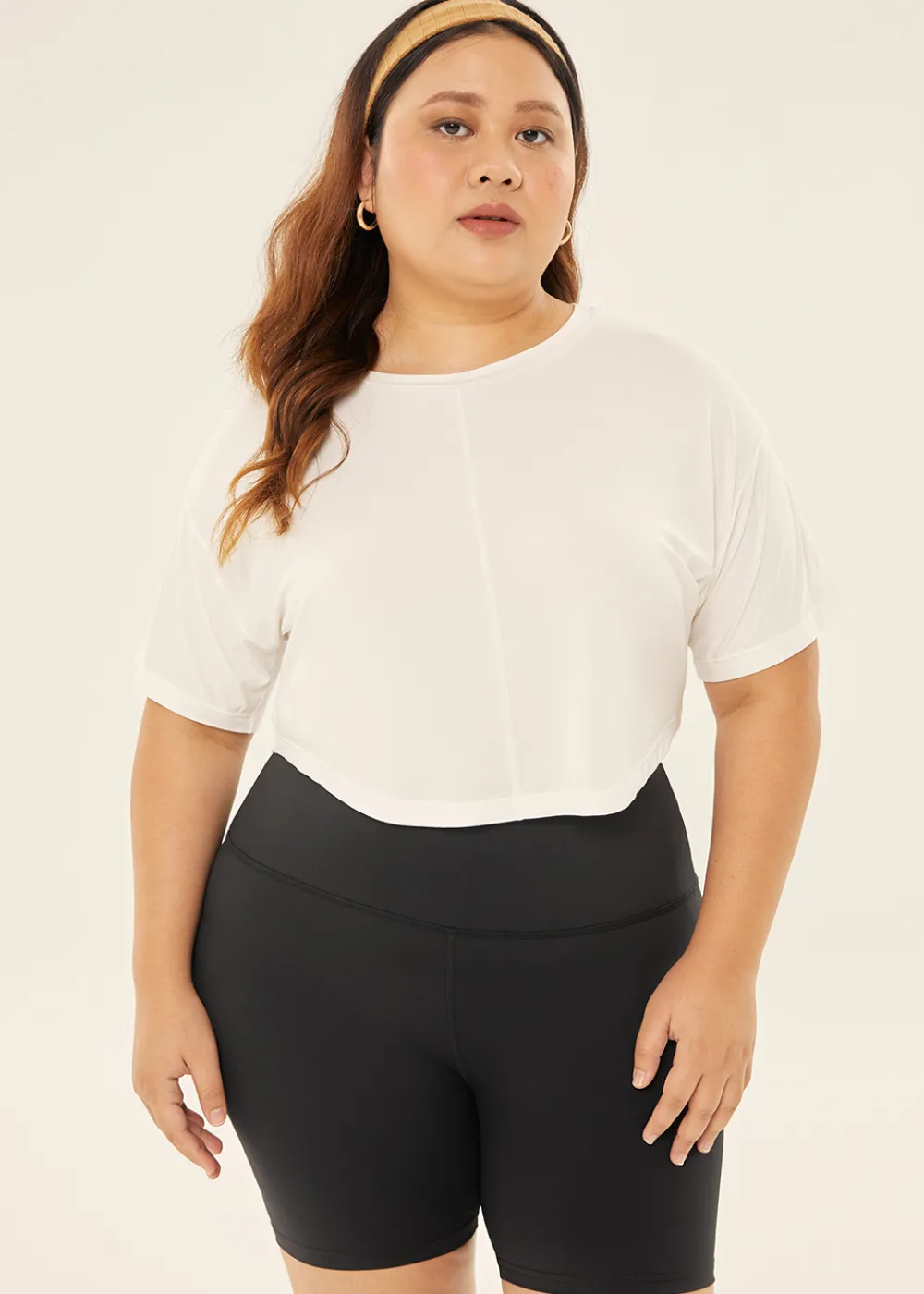 Love, Bonito Casual Tops|Weekend*cheak Boxy T Cropped
