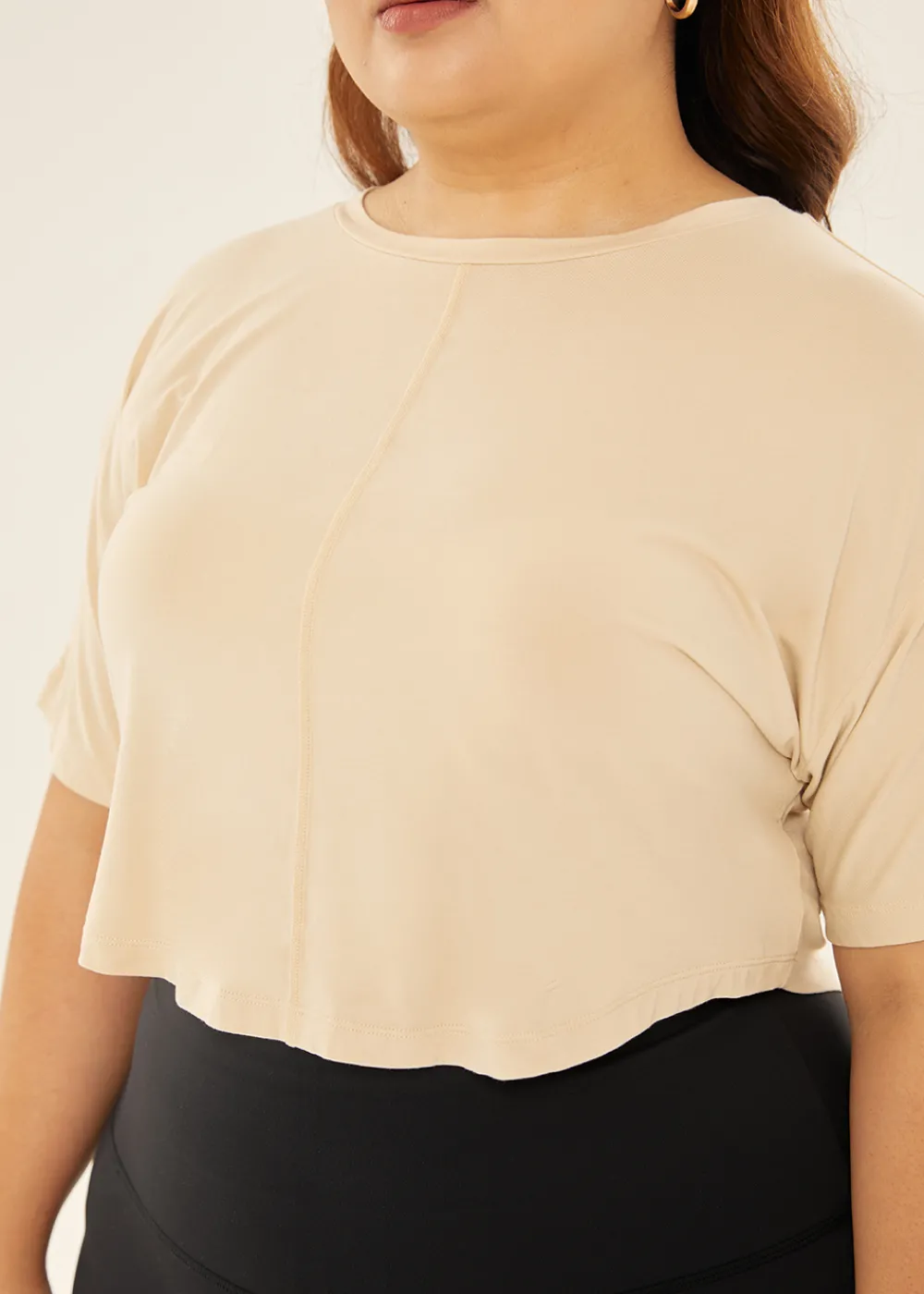 Love, Bonito Casual Tops|Weekend*cheak Boxy T Cropped