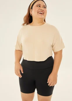 Love, Bonito Casual Tops|Weekend*cheak Boxy T Cropped