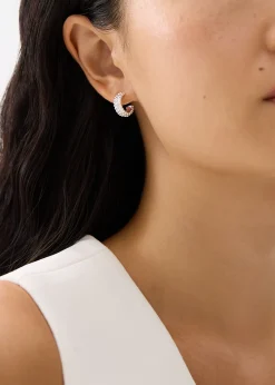 Love, Bonito Casual|Bags & Accessories*Chunky Ball Cluster Hoop Earrings