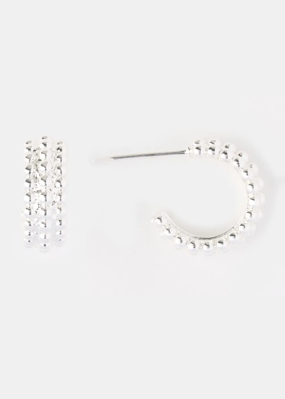 Love, Bonito Casual|Bags & Accessories*Chunky Ball Cluster Hoop Earrings