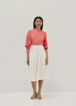 Love, Bonito Blouses & Shirts*Clarisse Broderie Anglaise Blouse