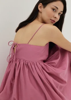 Love, Bonito Party Dresses*Cleonice Babydoll Tie Back Mini Dress