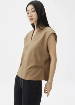 Love, Bonito Work Tops|Party Tops*Cotton Boxy Shell Top