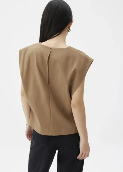Love, Bonito Work Tops|Party Tops*Cotton Boxy Shell Top
