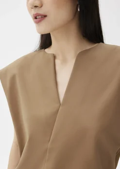 Love, Bonito Work Tops|Party Tops*Cotton Boxy Shell Top