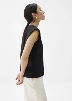 Love, Bonito Work Tops|Party Tops*Cotton Boxy Shell Top
