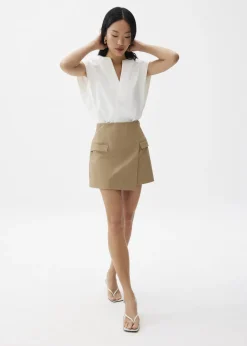 Love, Bonito Work Tops|Party Tops*Cotton Boxy Shell Top