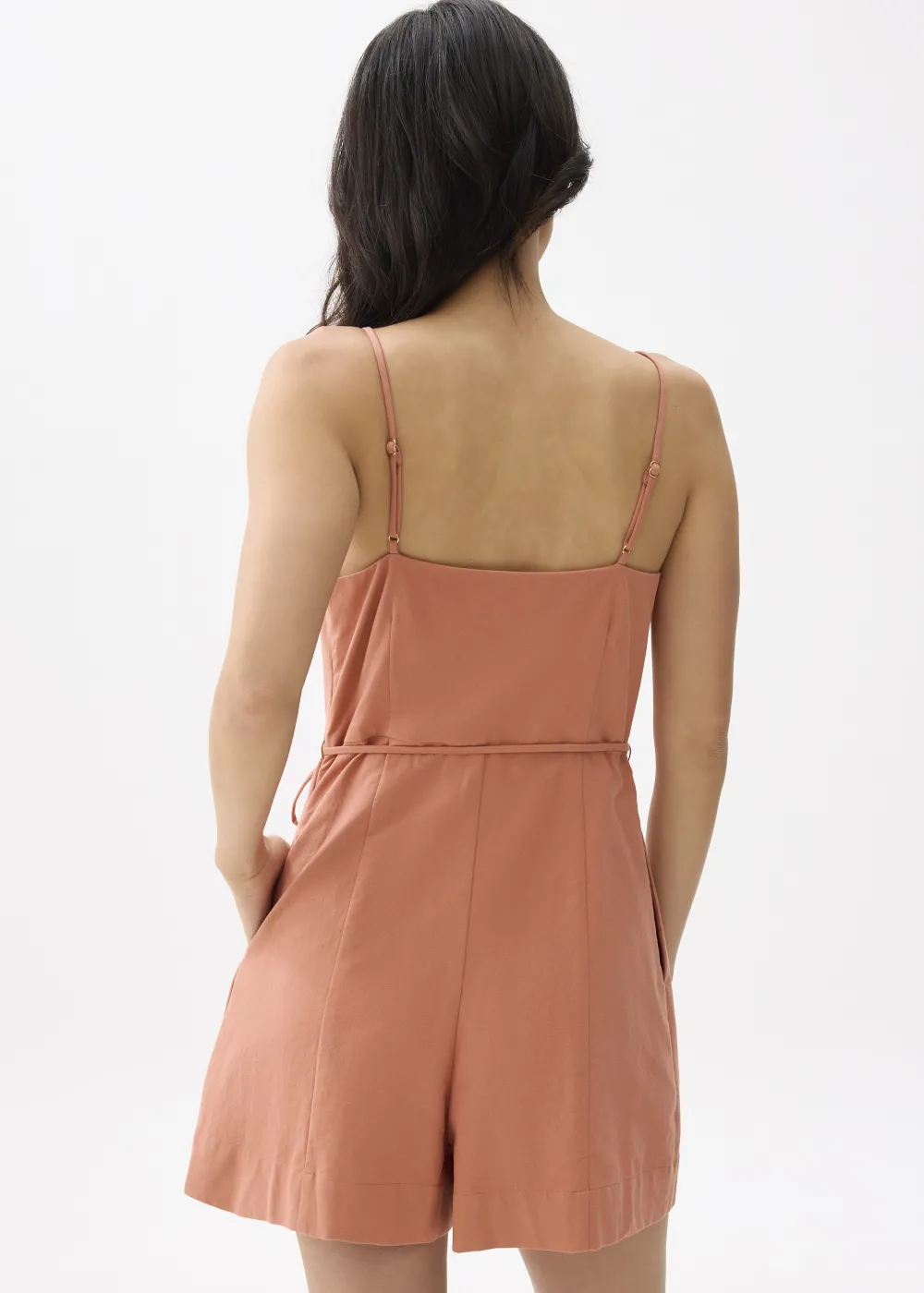 Love, Bonito Weekend|Casual*Cotton V-neck Romper