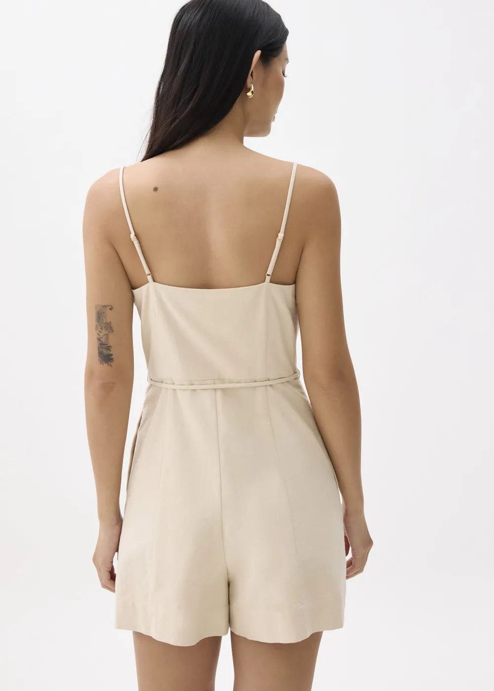 Love, Bonito Weekend|Casual*Cotton V-neck Romper
