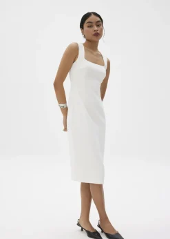 Love, Bonito Party Dresses|Work Dresses*Dahlia Square Neck Pencil Midi Dress