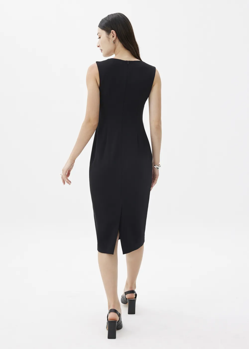 Love, Bonito Party Dresses|Work Dresses*Dahlia Square Neck Pencil Midi Dress