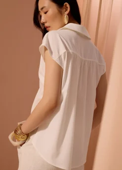 Love, Bonito Vacation*Dana Relaxed V-neck Shirt