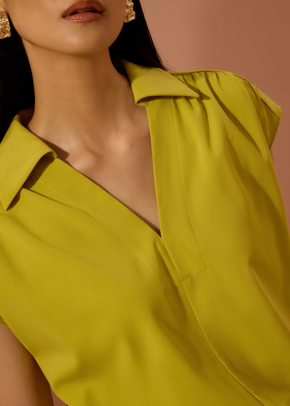 Love, Bonito Vacation*Dana Relaxed V-neck Shirt