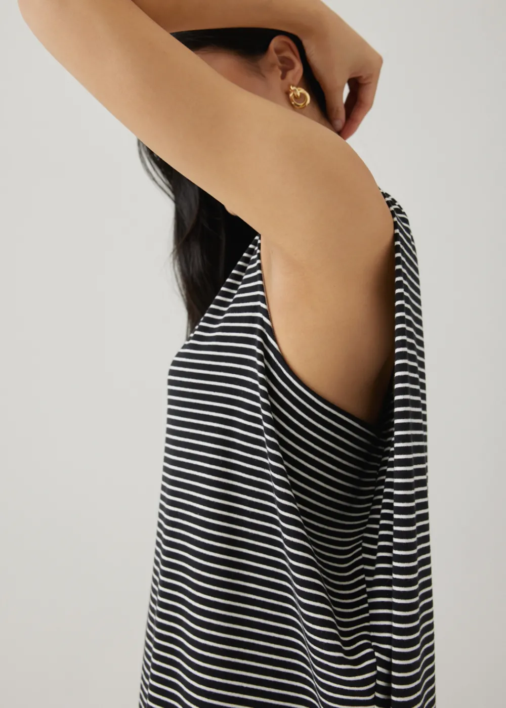 Love, Bonito Casual Dresses*Davika Striped Jersey Drape Column Dress