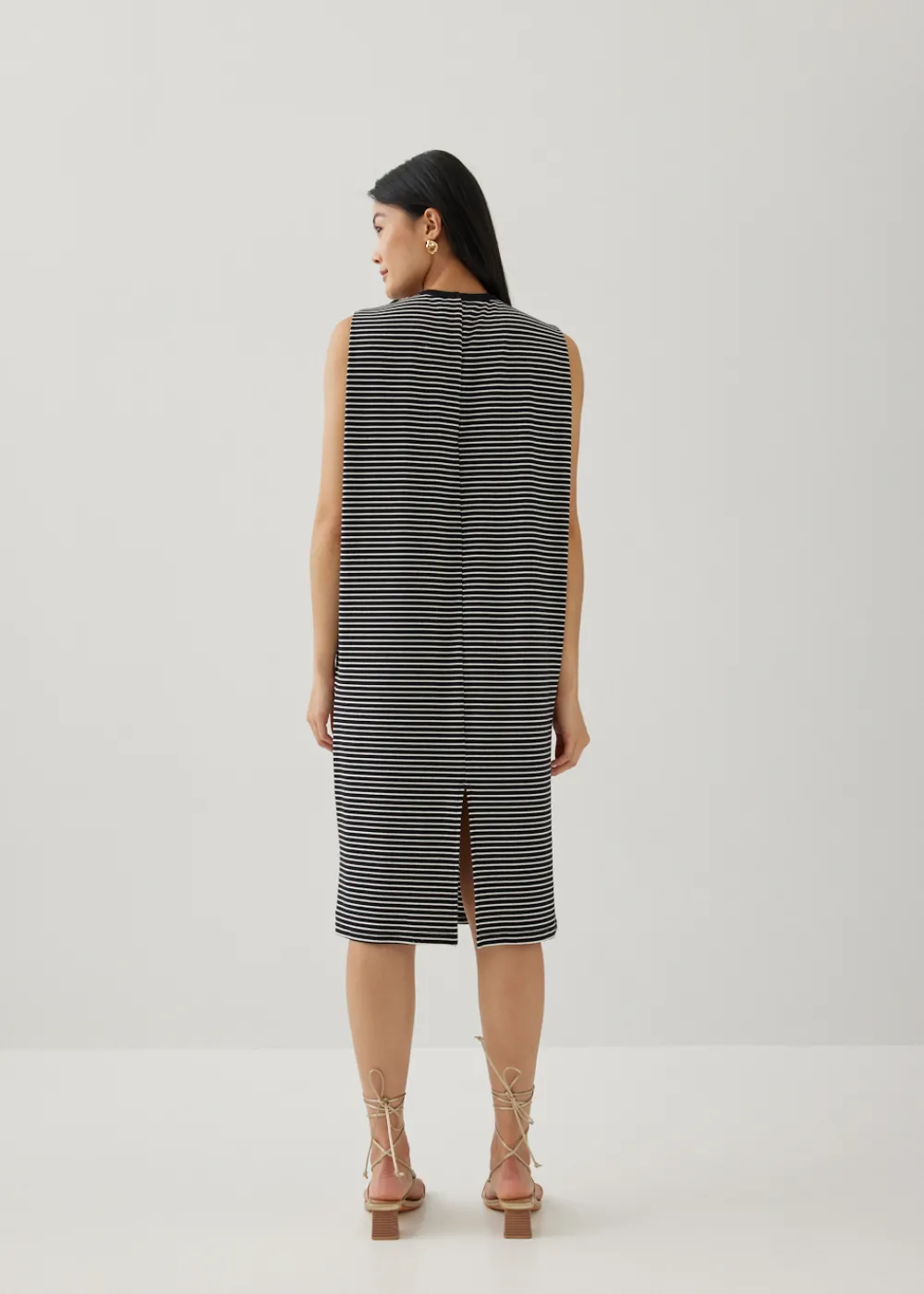 Love, Bonito Casual Dresses*Davika Striped Jersey Drape Column Dress