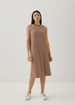 Love, Bonito Casual Dresses*Davika Striped Jersey Drape Column Dress