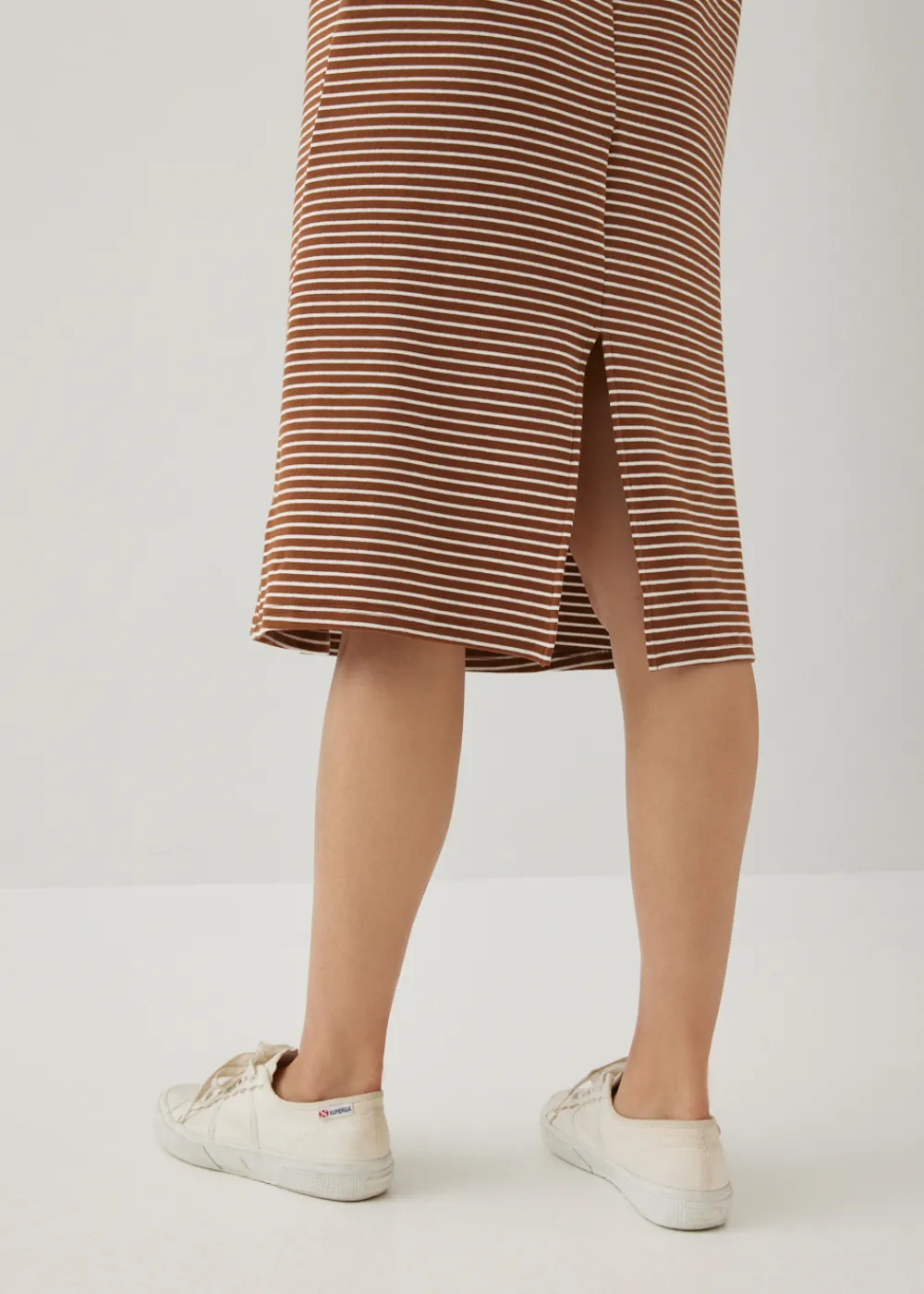 Love, Bonito Casual Dresses*Davika Striped Jersey Drape Column Dress