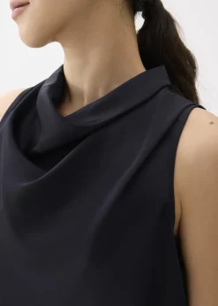 Love, Bonito Work Tops|Shell Tops*Daya Satin High Cowl Neck Top