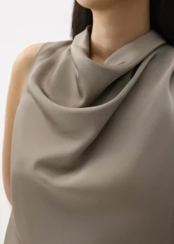 Love, Bonito Work Tops|Shell Tops*Daya Satin High Cowl Neck Top