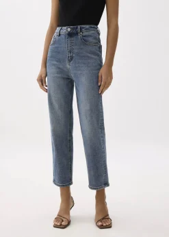 Love, Bonito Weekend & Vacation Pants|Casual Pants*Denim Ankle Length Straight Leg Jeans