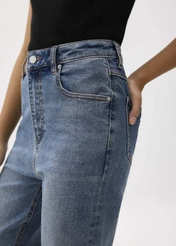 Love, Bonito Weekend & Vacation Pants|Casual Pants*Denim Ankle Length Straight Leg Jeans
