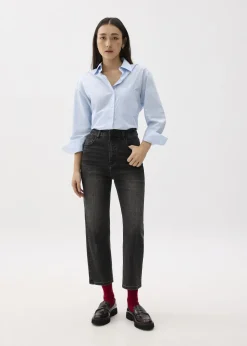 Love, Bonito Weekend & Vacation Pants|Casual Pants*Denim Ankle Length Straight Leg Jeans
