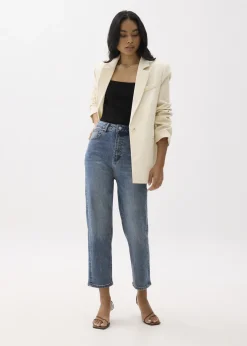Love, Bonito Weekend & Vacation Pants|Casual Pants*Denim Ankle Length Straight Leg Jeans