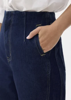 Love, Bonito Weekend & Vacation Pants|Casual Pants*Denim Cropped Wide Leg Culottes