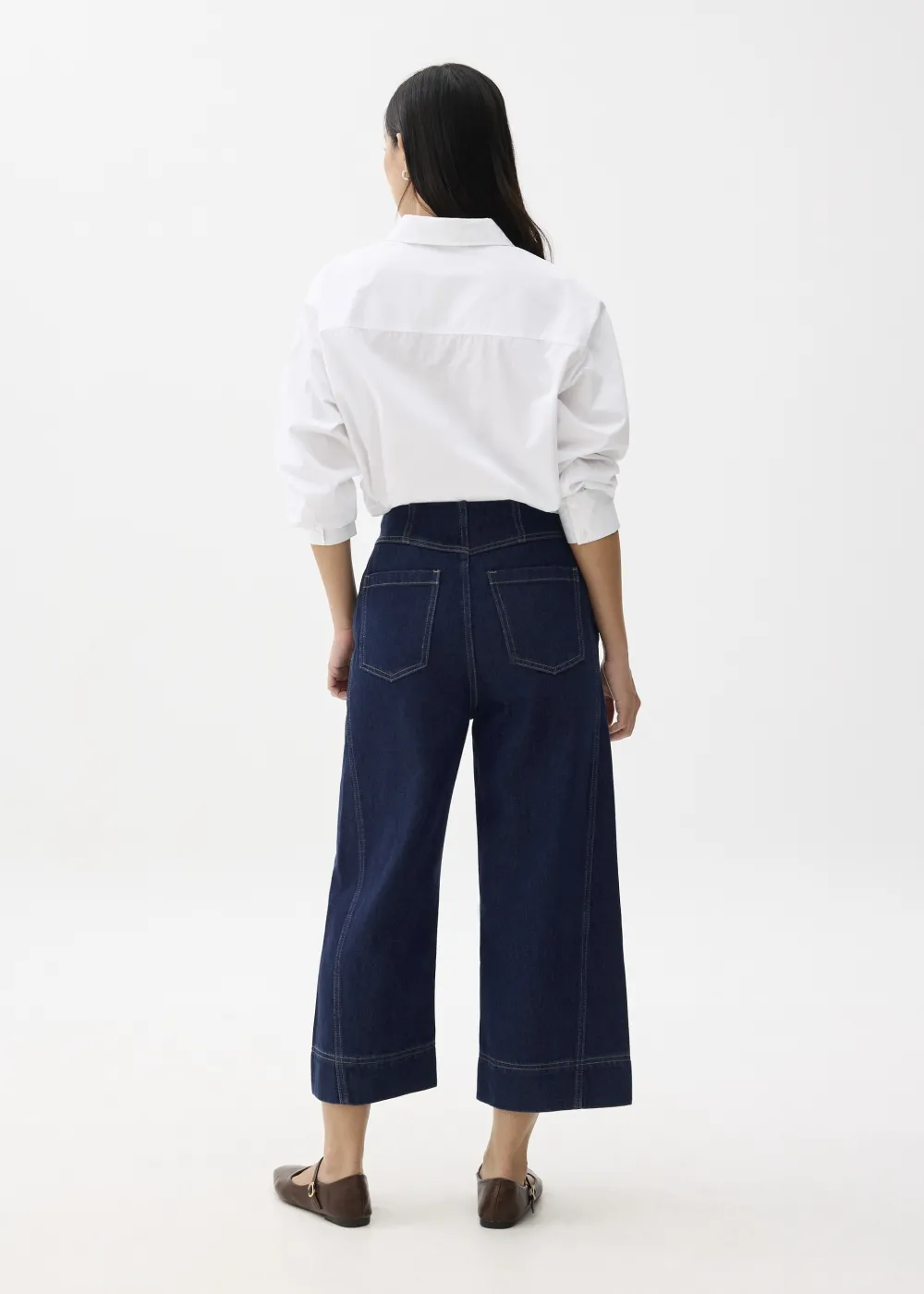 Love, Bonito Weekend & Vacation Pants|Casual Pants*Denim Cropped Wide Leg Culottes