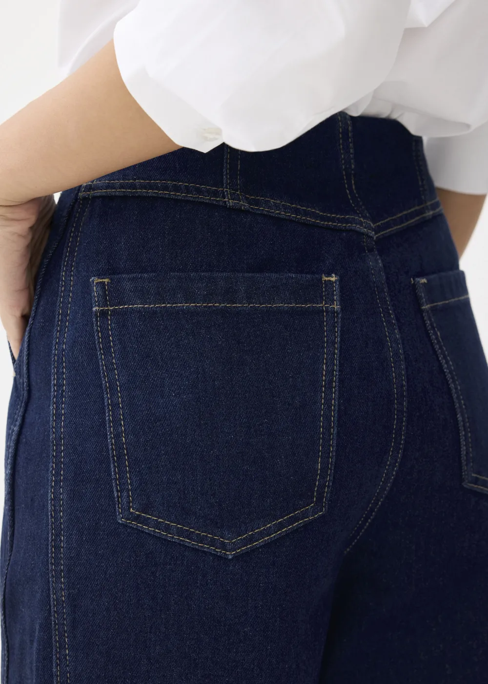Love, Bonito Weekend & Vacation Pants|Casual Pants*Denim Cropped Wide Leg Culottes