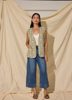 Love, Bonito Weekend & Vacation Pants|Casual Pants*Denim Cropped Wide Leg Culottes