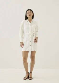 Love, Bonito Casual Dresses*Dovie Denim Belted Mini Shirt Dress