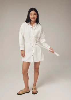Love, Bonito Casual Dresses*Dovie Denim Belted Mini Shirt Dress